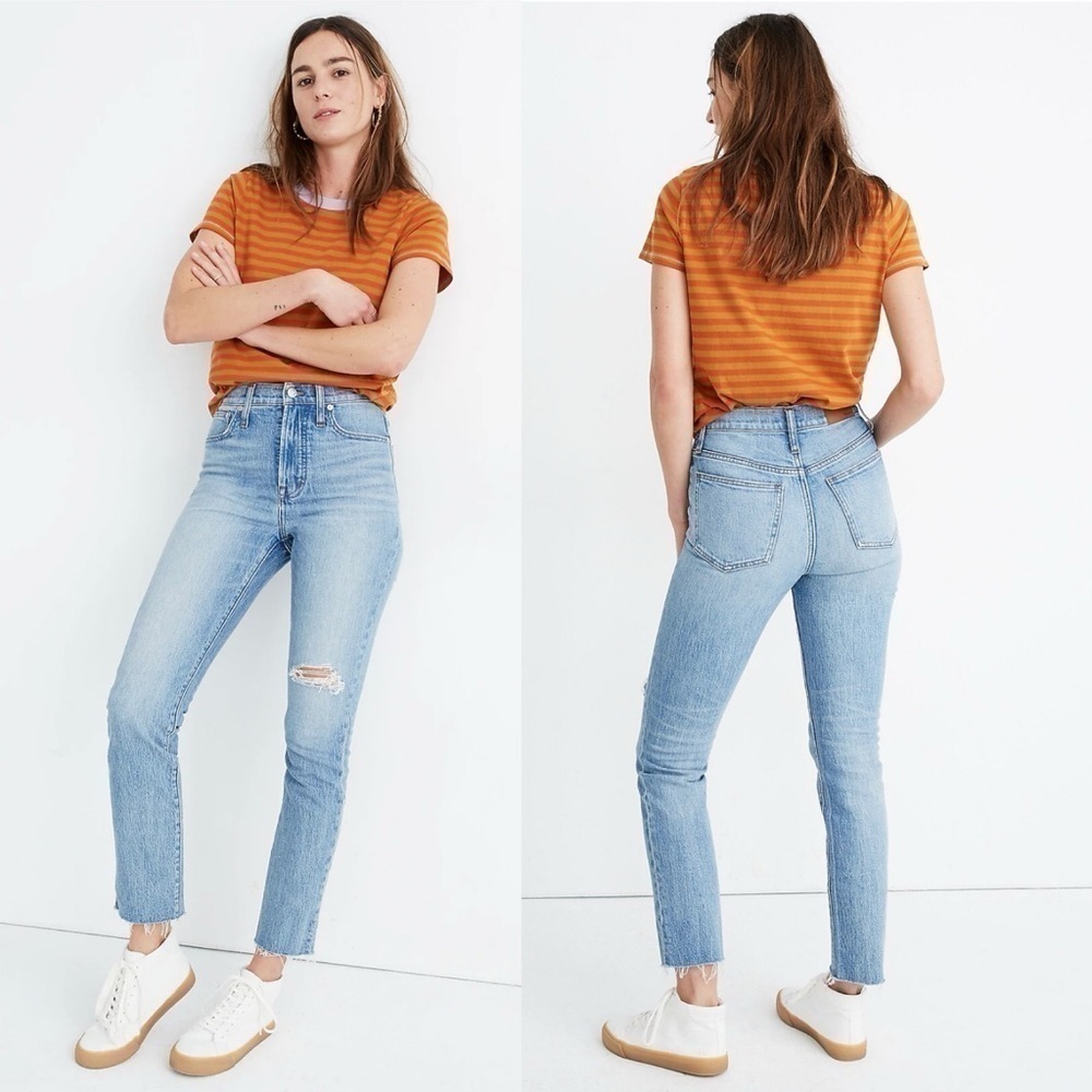 Madewell Light Blue Ankle Jeans